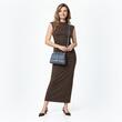 Geanta piele Cailis Blue Bayoux