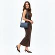 Geanta piele Caro Blue Bayoux