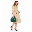 Geanta piele Erin Forest Green w