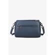 Geanta piele Caro Blue Bayoux