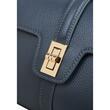 Geanta piele Meliora Blue Bayoux