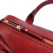 Geanta piele Ariel bordeaux