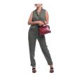 Geanta piele Ariel bordeaux
