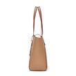 Coty leather tote bag