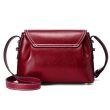 C'iel Ferry wine-red cross-body bag
