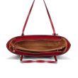 C'iel Desireè wine-red tote bag