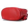 Rucsac piele Jollie rosu