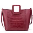 C'iel Marcie bordeaux tote