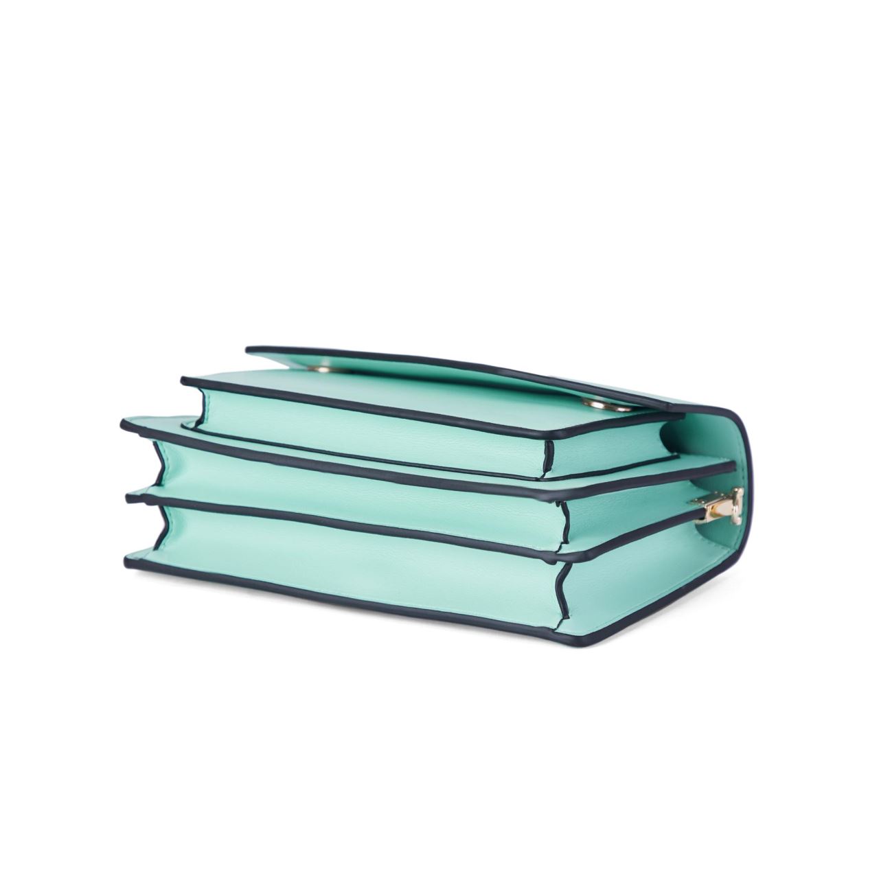 C'iel Phoebe mint genuine leather mini folded bag Ciel Bags