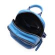 Rucsac piele Rhea albastru