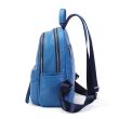 Rucsac piele Rhea albastru