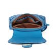 Rucsac piele Rhys albastru