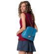 Rucsac piele Rhys albastru