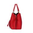 C'iel Eloi red tote bag