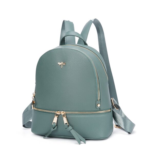Rucsac piele Terry Light Green