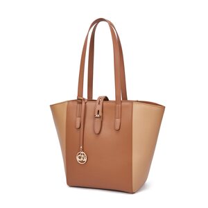 Coty leather tote bag