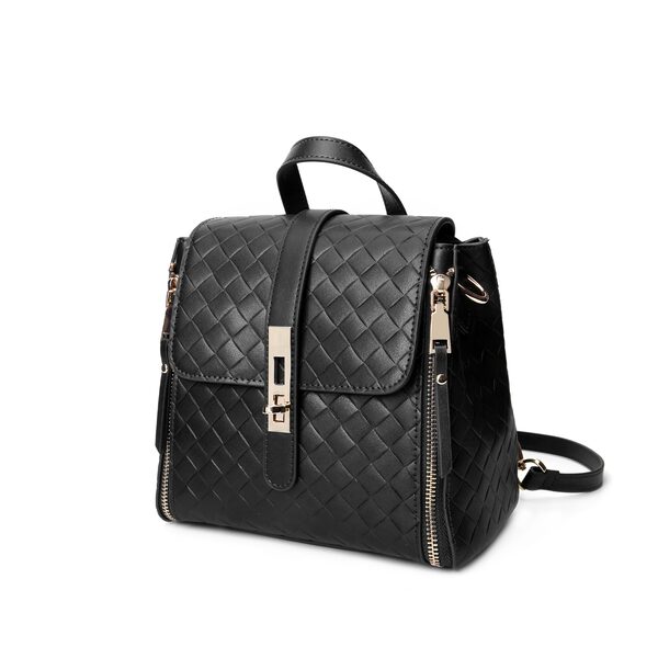 Myles convertible leather backpack