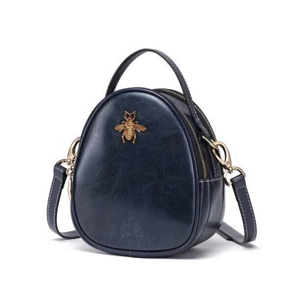C'iel Adeille navy-blue cross-body bag