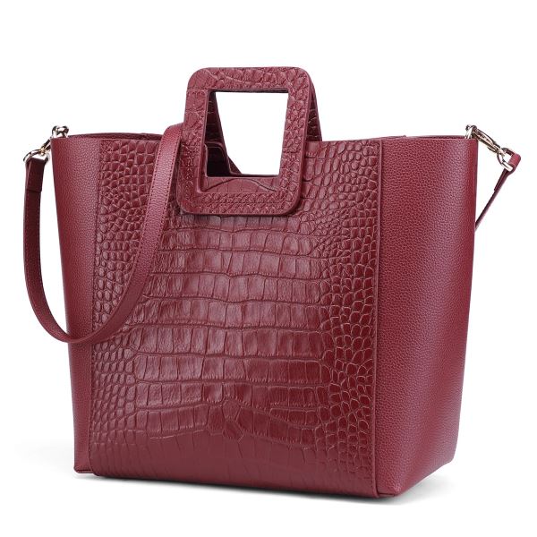 C'iel Marcie bordeaux tote
