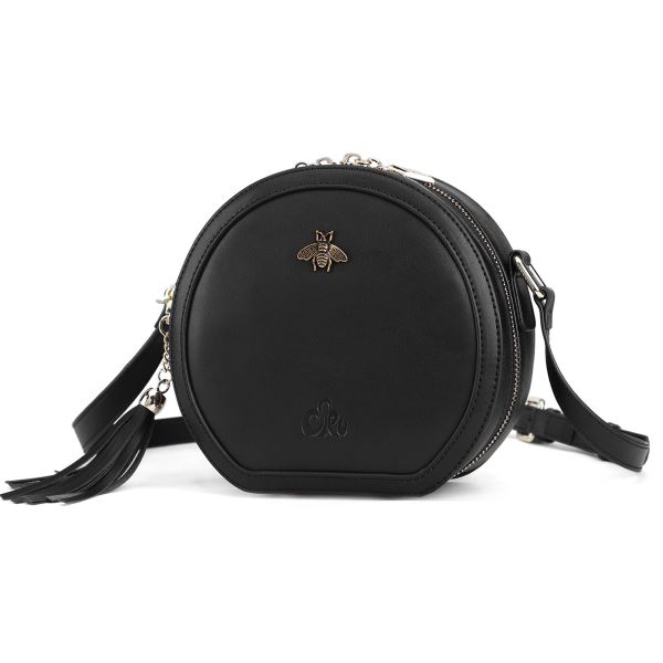 C'iel Kade black boxy bag