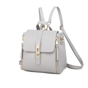 Gabby convertible leather backpack