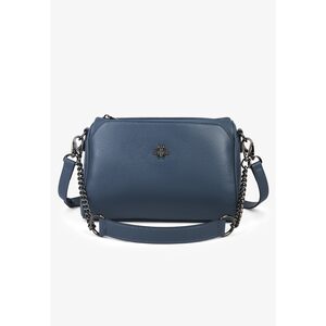 Geanta piele Caro Blue Bayoux
