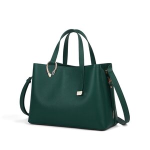 Geanta piele Erin Forest Green w