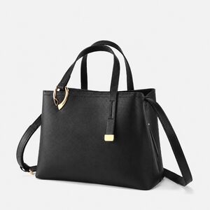 Geanta piele Erin Black w