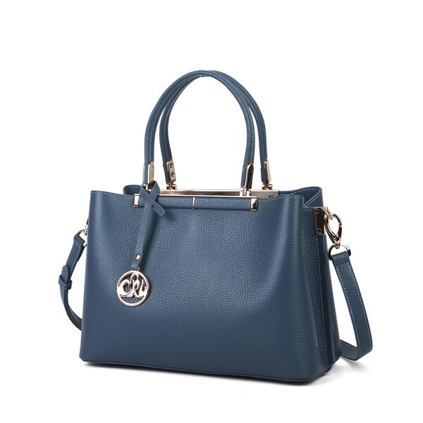 Geanta piele Olive Blue Bayoux